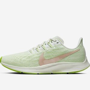 New Nike Air Zoom Pegasus 36 off white lime green Womens Running Shoes